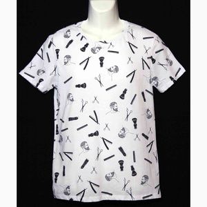 Mens Aarhon T-Shirt Beard Grooming Slim Medium